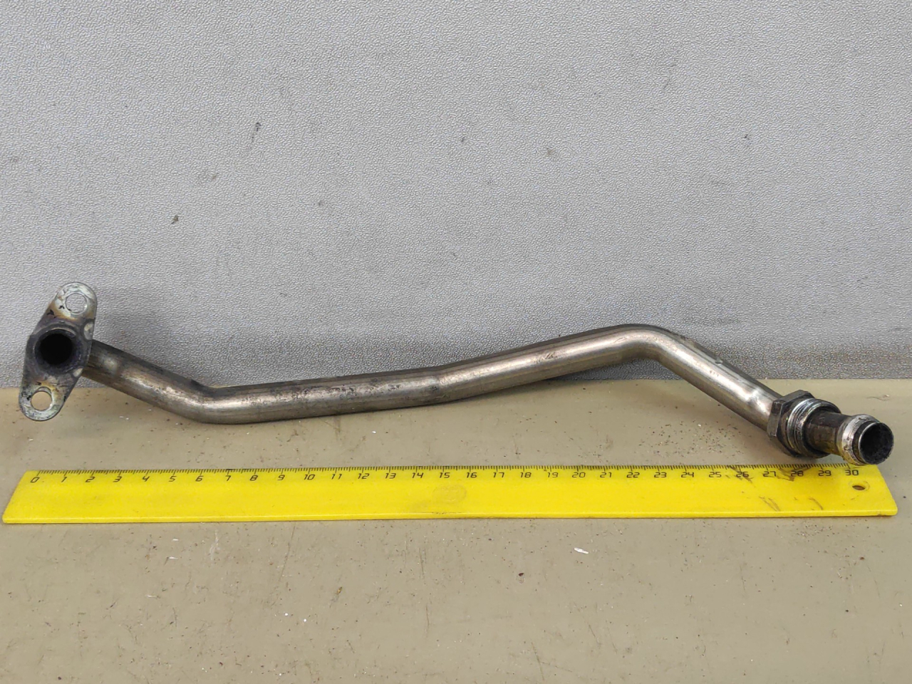 трубка системы рециркуляции EGR Mazda CX-7 1 поколение 2008, 2.3 л. - фото №1