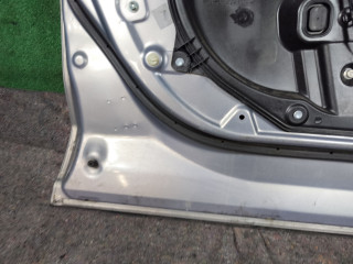 дверь передняя левая Mazda CX-7 1 поколение ER 2008, 2.3 л., L3-VDT, бензин, АКПП, голубой/30s, полный привод