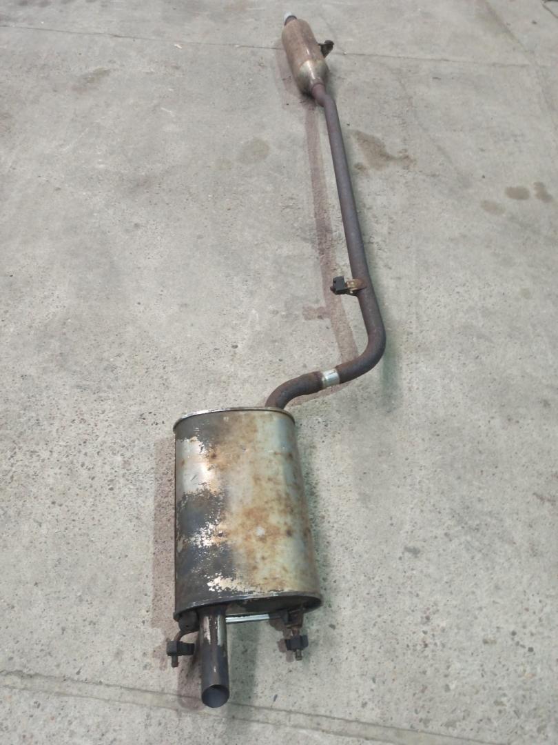 глушитель Toyota Camry 7 поколение XV40 2008, 2.4 л., 2AZ-FE, бензин, АКПП, седан, передний привод - фото №1