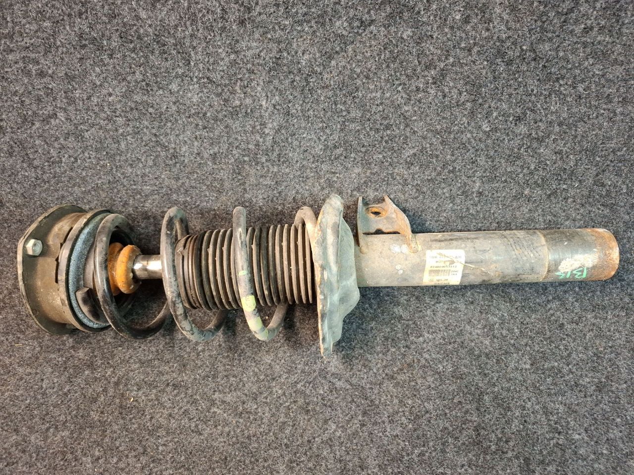 амортизатор передний правый Volkswagen Jetta 7 поколение 2021, 1.4 л., бензин, АКПП, серый, передний привод, 5QM413031AH - фото №1