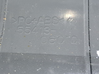 накладка на торпедо (консоль) Toyota Camry 7 поколение XV40 ACV40 2009, 2.4 л., 2AZ-FE, бензин, АКПП, синий, седан, передний привод, 5541306010