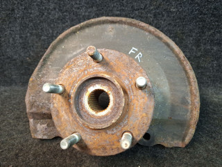 кулак поворотный правый Mitsubishi ASX 1 поколение 2012, 2.0 л., 4B11, бензин, АКПП, черный, внедорожник 5 дв., полный привод