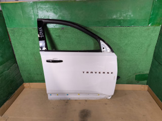 дверь передняя правая Chevrolet Traverse 2 поколение [рестайлинг] 2022, 3.6 л., бензин, АКПП, белый, внедорожник 5 дв., полный привод