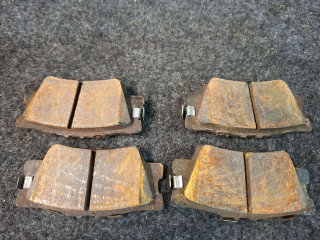 тормозные колодки Toyota Camry 7 поколение XV40 ACV40 2009, 2.4 л., 2AZ-FE, бензин, АКПП, синий, седан, передний привод