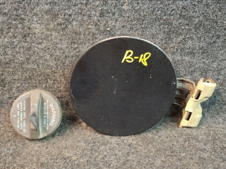 лючок топливного бака Mitsubishi ASX 1 поколение 2012, 2.0 л., 4B11, бензин, АКПП, черный, внедорожник 5 дв., полный привод