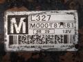 стартер Mazda 6 1 поколение [рестайлинг] 2007, 2.3 л., L3, бензин, АКПП, передний привод, правый руль, L327, MO00T87681 - фото №6