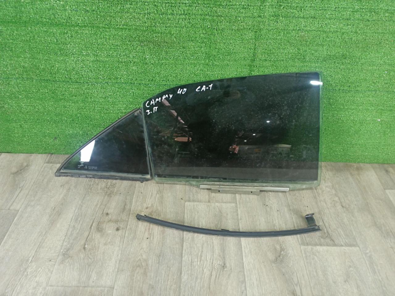 стекло двери задней правой Toyota Camry XV40 2009, 2.4 л., i, 2AZ-FE, бензин, АКПП, белый, седан, передний привод - фото №1