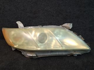 фара правая Toyota Camry 7 поколение XV40 ACV40 2009, 3.5 л., 2GR-FE, бензин, АКПП, серо-голубой, седан, передний привод