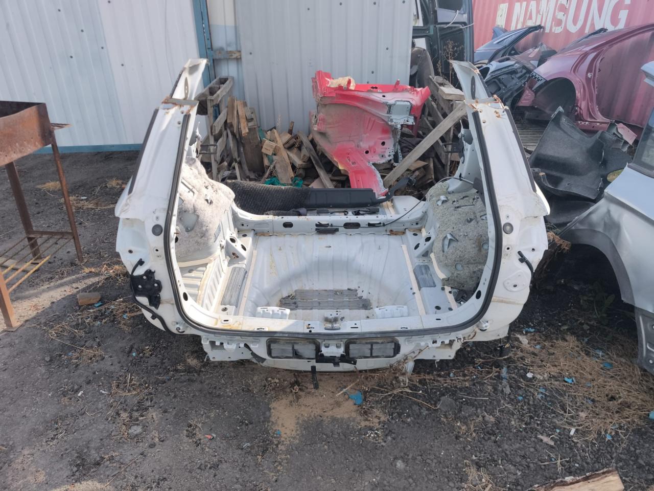 задняя часть кузова (тазик) Chevrolet Equinox 3 поколение 2019, 1.5 л., бензин, АКПП, белый 140х, минивэн, передний привод - фото №1