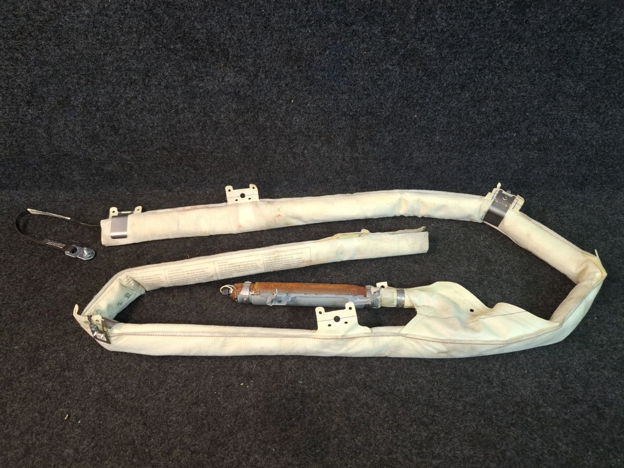 подушка безопасности боковая (шторка) BMW X5 E70 2008, 3.0 л., дизель, АКПП, серый, внедорожник 5 дв., полный привод, правый руль, 85714150803, 06B040TA008C - фото №1