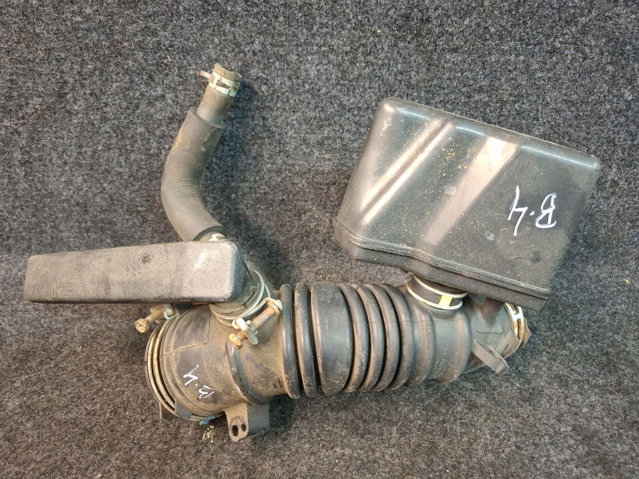 гофра инжектора Toyota Camry 7 поколение XV40 ACV40 2009, 2.4 л., 2AZ-FE, бензин, АКПП, синий, седан, передний привод - фото №1