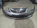 бампер передний Mazda 6 1 поколение [рестайлинг] GG 2006, 2.0 л., RF7J, дизель, 6МКПП, серый, универсал, передний привод - фото №13