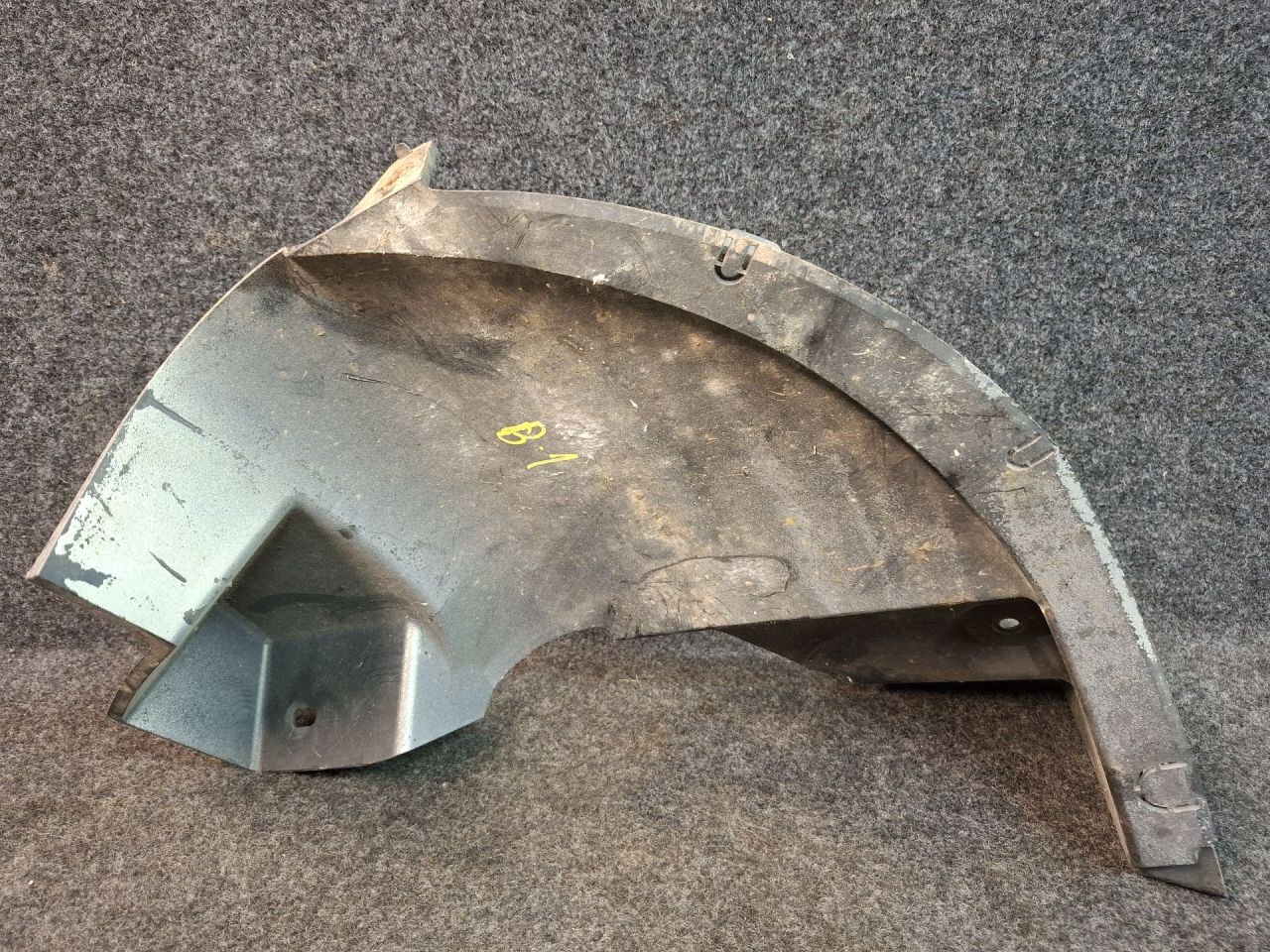 защита бампера заднего Mazda CX-7 1 поколение ER 2008, 2.3 л., L3-VDT, бензин, АКПП, голубой/30s, полный привод, EG2150341 - фото №1