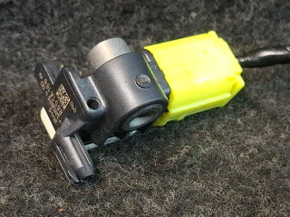 датчик удара Mitsubishi ASX 1 поколение 2012, 2.0 л., 4B11, бензин, АКПП, черный, внедорожник 5 дв., полный привод, 8651A166