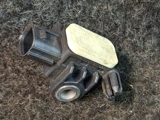 датчик удара Mitsubishi ASX 1 поколение 2012, 2.0 л., 4B11, бензин, АКПП, черный, внедорожник 5 дв., полный привод, 8651A165