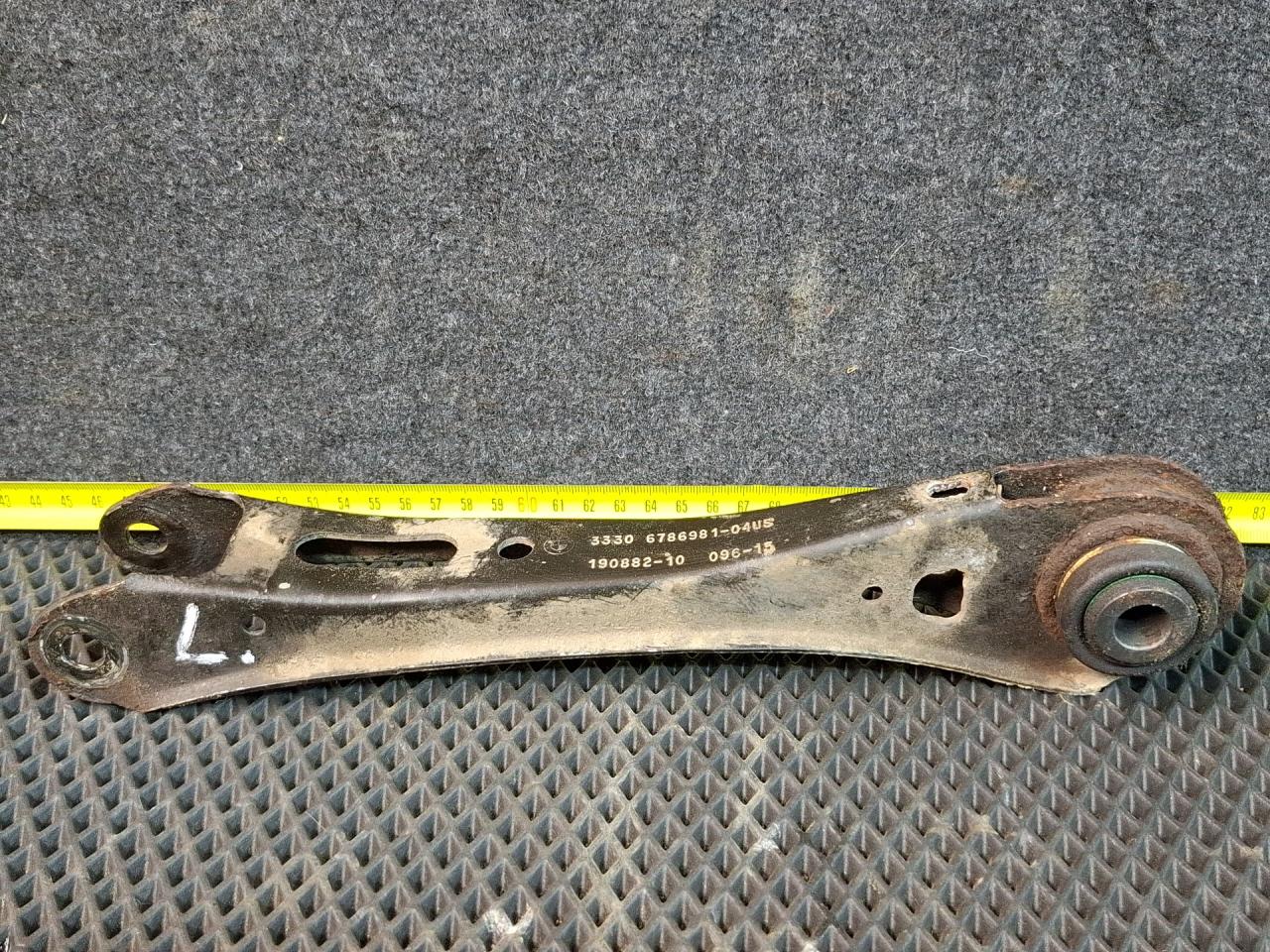 рычаг задний левый BMW X4 F26 2016, 2.0 л., дизель, АКПП, черный, 190882-10, 33306786981-04US - фото №1