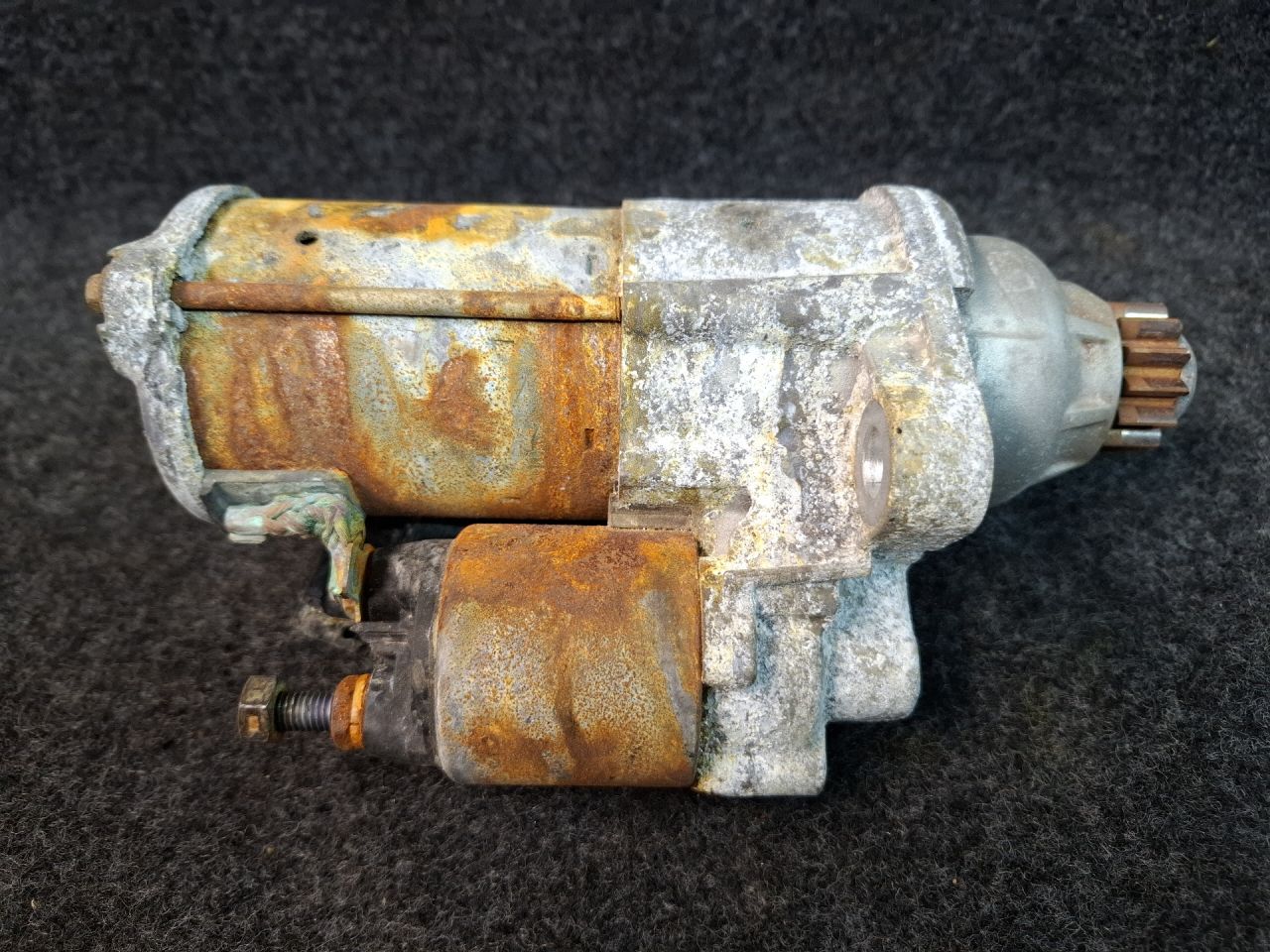 стартер Volkswagen Jetta 7 поколение 2021, 1.4 л., бензин, АКПП, серый, передний привод, 0001179608, 0AM91022C - фото №1