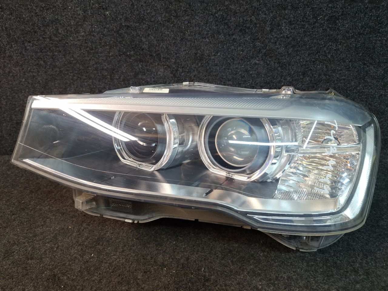 фара левая BMW X4 F26 2016, 2.0 л., дизель, АКПП, черный, 742907701 - фото №1