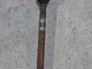 полуось передняя правая (приводной вал, ШРУС) Peugeot 2008 1 поколение 2014, 1.6 л., бензин, АКПП