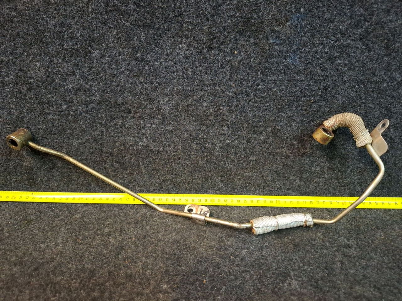 масляная трубка Mazda CX-7 1 поколение ER 2008, 2.3 л., L3-VDT, бензин, АКПП, голубой/30s, полный привод - фото №1