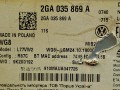 магнитола Volkswagen Jetta 7 поколение 2021, 1.4 л., бензин, АКПП, передний привод, 2GA035869A - фото №8