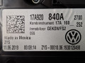 щиток приборов (приборная панель) Volkswagen Jetta 7 поколение 2019, 1.4 л., бензин, АКПП, серый, передний привод, 17A920840A - фото №6