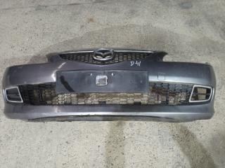 бампер передний Mazda 6 1 поколение [рестайлинг] GG 2006, 2.0 л., RF7J, дизель, 6МКПП, серый, универсал, передний привод