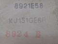 сопротивление печки Mazda 323F BJ 2000, 2.0 л., RF3F, дизель, МКПП, хетчбэк 5 дв., передний привод, 8921E58, KJ151GE6P - фото №4