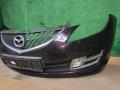 бампер передний Mazda 6 2 поколение [рестайлинг] GH 2010, 2.2 л., R2AA, дизель, 6МКПП, хетчбэк 5 дв., передний привод - фото №3