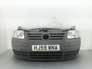 передняя часть (ноускат) Volkswagen Caddy 3 поколение 2009, 1.9 л., TDi PD, BJB, дизель, 5МКПП, фургон, передний привод