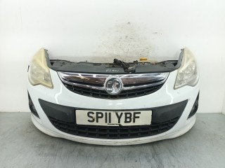 передняя часть (ноускат) Opel Corsa D [2-й рестайлинг] 2011, 1.2 л., i, A 12 XER, бензин, 5МКПП, передний привод