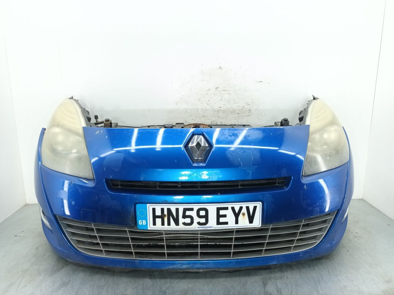 передняя часть (ноускат) Renault Grand Scenic 3 поколение 2009, 1.9 л., DCi, F9Q 872, дизель, 6МКПП, передний привод - фото №1