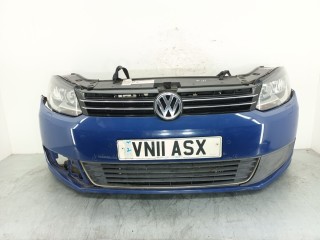 передняя часть (ноускат) Volkswagen Touran 1 поколение [2-й рестайлинг] 2011, 1.6 л., TDi, CAYC, дизель, 6МКПП, минивэн, передний привод
