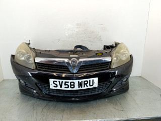 передняя часть (ноускат) Opel Astra H/Family [рестайлинг] 2008, 1.6 л., i, Z 16 XER, бензин, 5МКПП, чёрный, хетчбэк 3 дв., передний привод, 1400575, 93189014