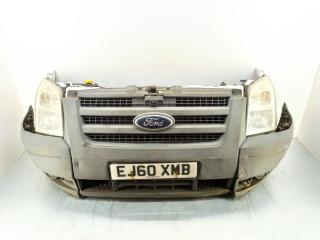передняя часть (ноускат) Ford Transit 7 поколение 2011, 2.2 л., TDCi, SRFA, дизель, 6МКПП, белый, микроавтобус, передний привод, правый руль, 1709130, 9C16-17D957-AAM5AB, 1437091, 6C11-17E888-ADM5AB, 1437092, 6C11-17E889-ADM5AB