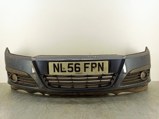 бампер передний Opel Astra H 2006, 1.4 л., i, Z 14 XEP, бензин, 5МКПП, голубой, хетчбэк 5 дв., передний привод, правый руль, 24460258