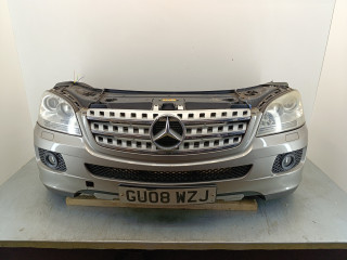 передняя часть (ноускат) Mercedes-Benz M-Класс W164 2008, 3.0 л., CDi, OM 642.940, дизель, АКПП, серебристый, внедорожник 5 дв., полный привод, A16488507257C45, A1648850625, A16488045049999, A1648850165, A16488502227C45, A16488008859776, B66880354, A1648204961, A1648205061