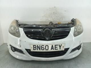 передняя часть (ноускат) Opel Corsa D 2010, 1.2 л., i, A 12 XER, бензин, 5МКПП, внедорожник 5 дв., передний привод