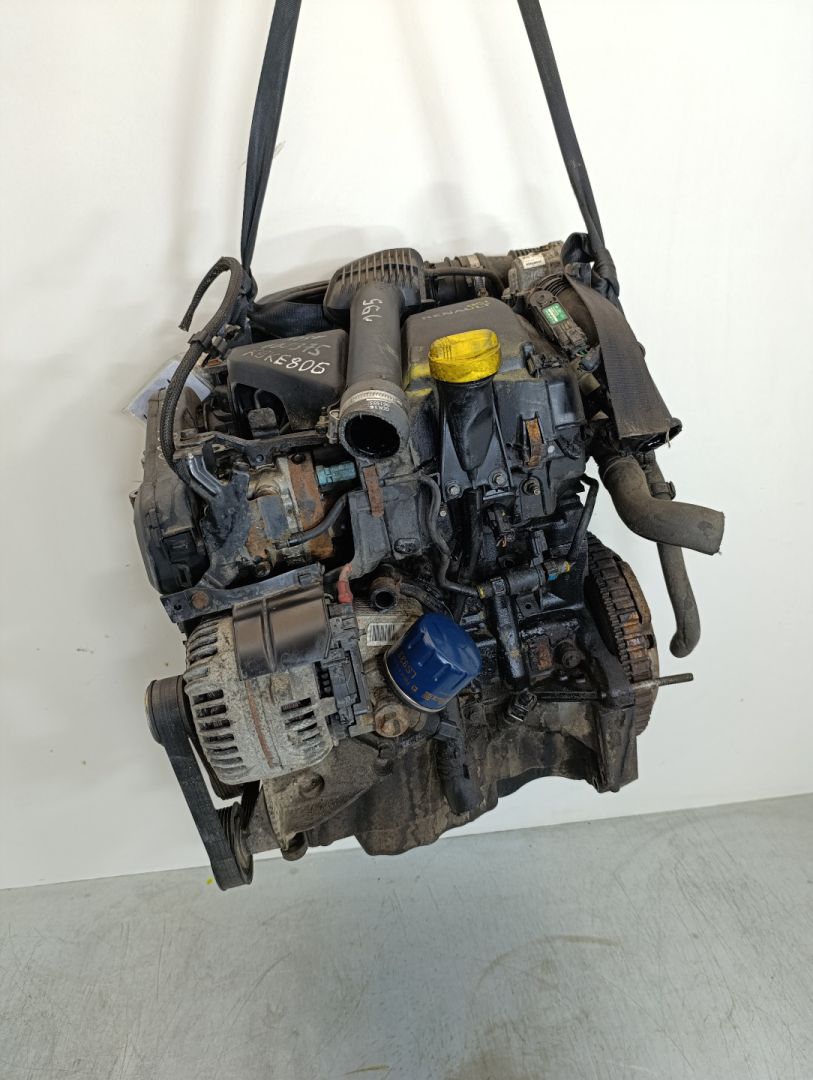 двигатель Renault Kangoo 2 поколение 2012, 1.5 л., DCi, K9K 808, дизель, 5МКПП, фургон, передний привод, K9K808 - фото №1
