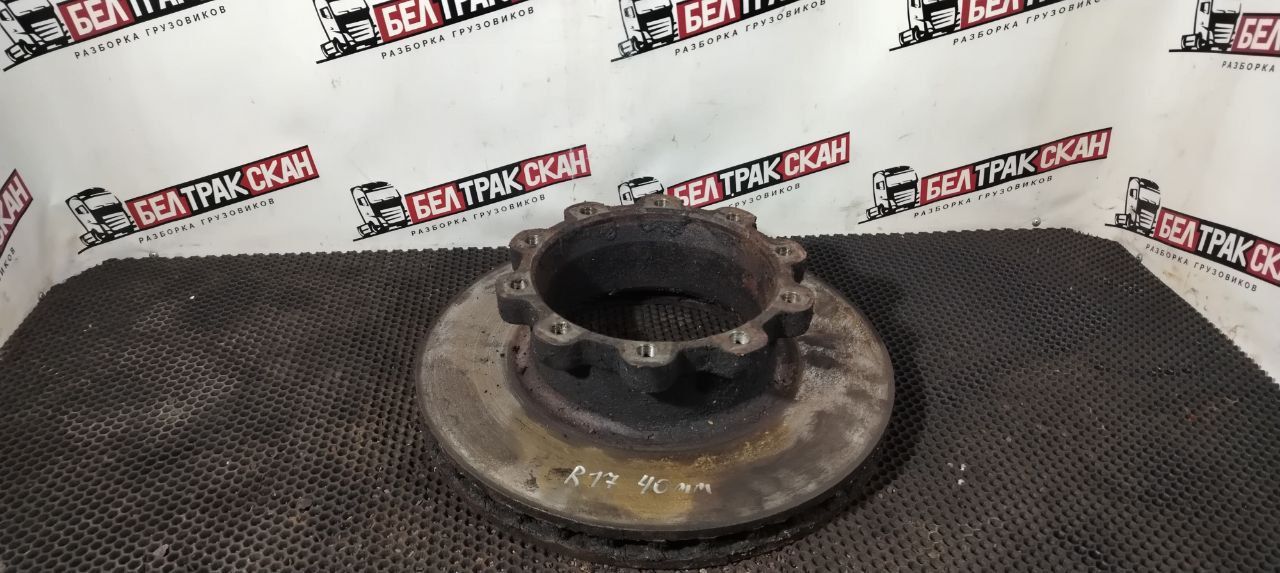 диск тормозной Scania R 5 серия 2013, 12.7 л., DC 13.112, дизель, АКПП, задний привод, 1889543, 1852817, 1402272, 1386686, 1367735 - фото №1