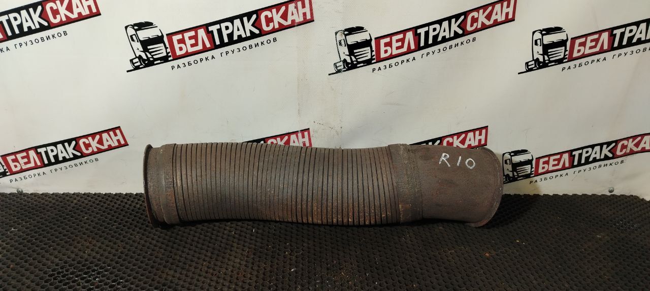 труба приемная глушителя Scania R 5 серия 2013, 12.7 л., DC 13.121, дизель, АКПП, blue baltic, задний привод, 1529474 - фото №1