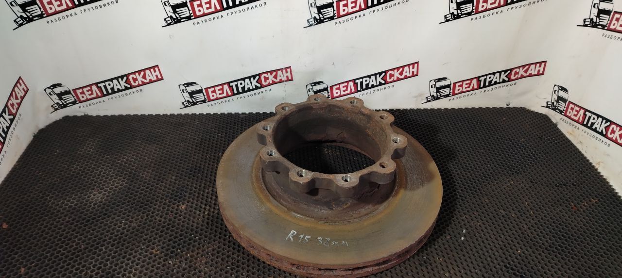 диск тормозной Scania R 6 серия 2019, OC13 101, газ, АКПП, chilli red, задний привод, 1889543, 1852817, 1402272, 1386686, 1367735 - фото №1