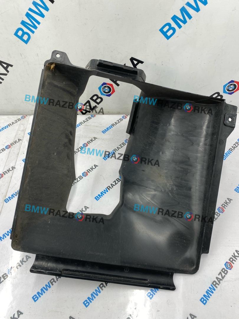 воздуховод (дефлектор) радиатора Porsche Taycan 1 поколение 2022, электро, седан, полный привод, 9J1121334A - фото №1