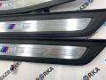 комплект накладок на пороги (внутренние) BMW M5 F90 2019, 4.4 л., S63 B44 B, бензин, АКПП, 475, седан, полный привод, 8061072, 8061071, 8061069 - фото №3
