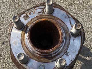 ступица передняя Tesla Model 3 1 поколение 2022, электро, задний привод, правый руль, 1044122-00-E, 1044122