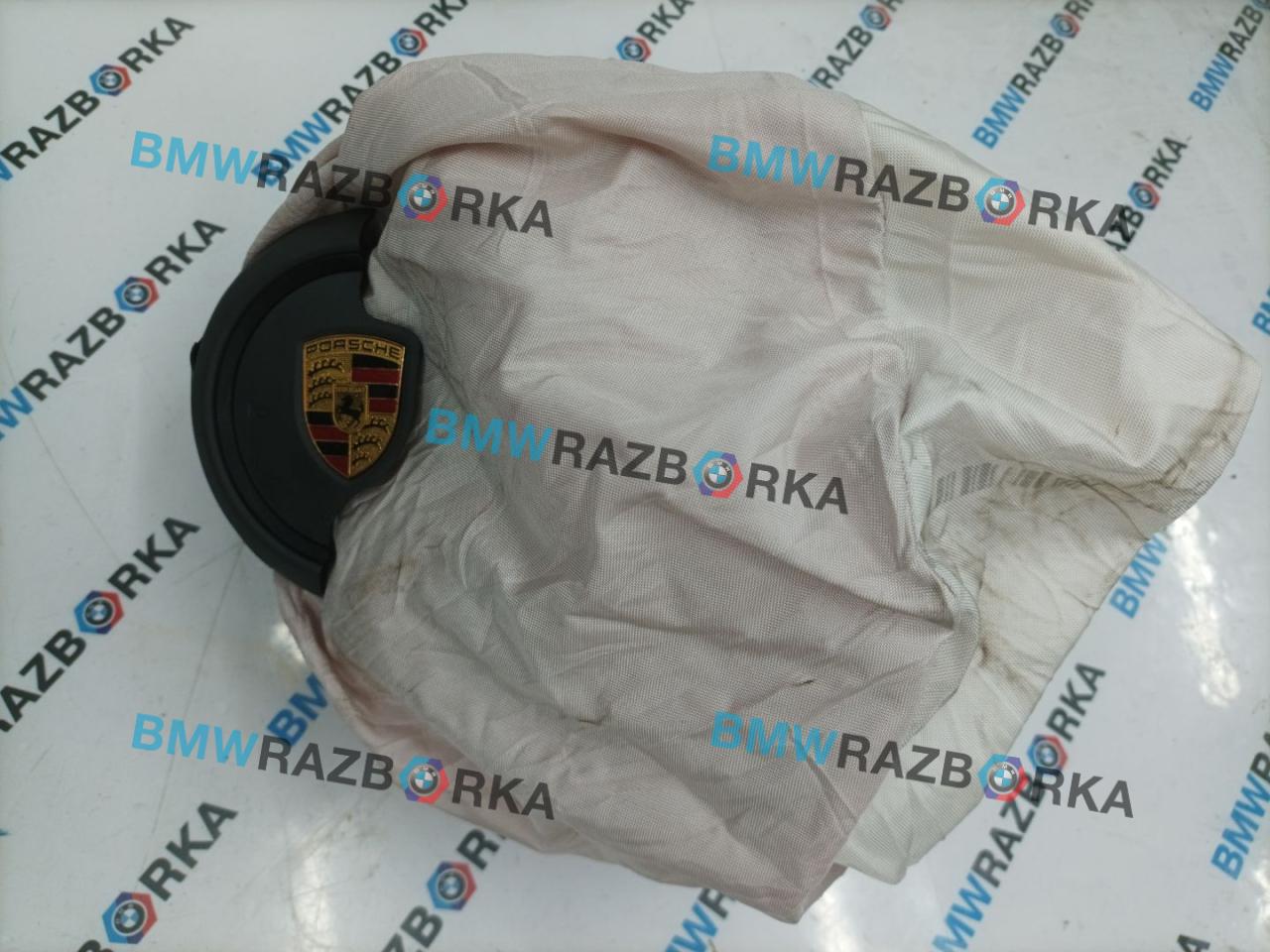 подушка безопасности водителя Porsche Taycan 1 поколение 2022, электро, седан, полный привод, 9J1880201 - фото №1