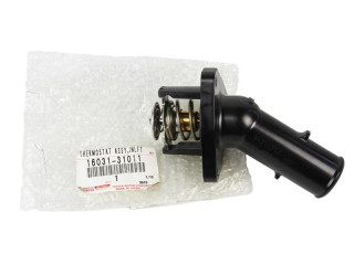 термостат Toyota Land Cruiser BJ (1951 - 1954), 4.0 л., бензин, 160310P010, 1603131010, 1603131011