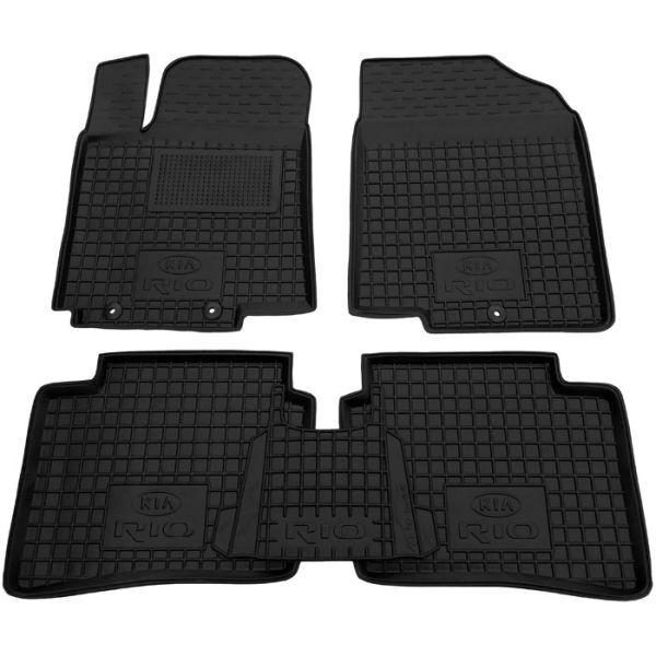 Коврики салона Kia Rio 3 поколение (2011 - 2015), 1000249 - фото №1