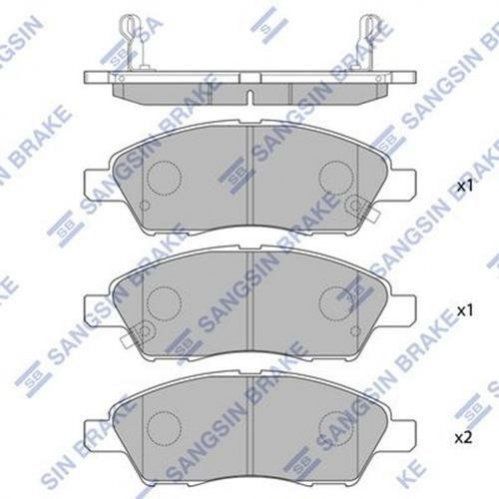 тормозные колодки Nissan Micra 4 поколение (K13) (2010 - 2013), бензин, 410600T386, D1060ED500, D10601HL0B, D10601HJ0A, AY040NS140, AY040NS149, AY040NS157, AY040NS161, D10601HH00, D1060ED51A, FT158914 - фото №1