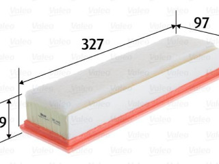 фильтр воздушный Renault Dokker 1 поколение (2017 - 2025), 1.6 л., бензин, 165469466R